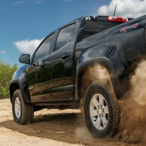 Chevrolet Colorado Fender Flares - Husky Liners - OE Style - Black - `15-`20